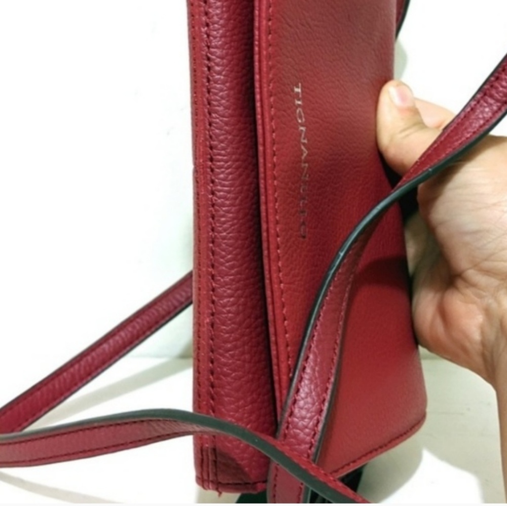 NWT Leather Raspberry Crossbody - Picture 7 of 8